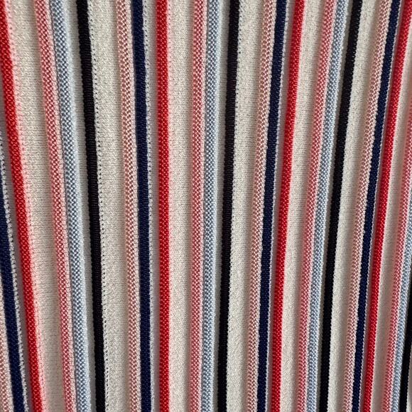 Lela Rose Striped Ponte Mini Sleeveless Tank Dress in Multicolor Extra Small - Picture 9 of 9
